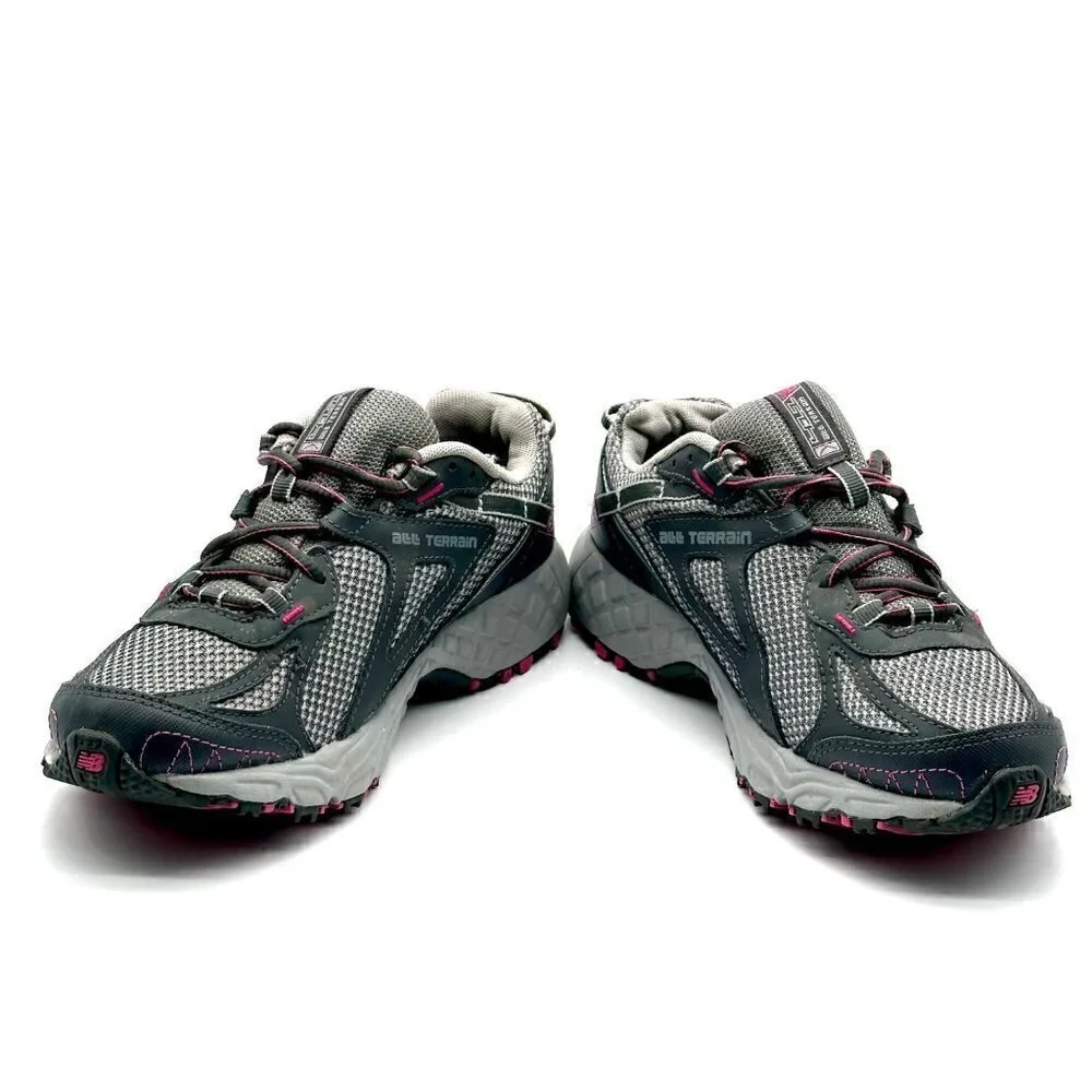 New Balance Terrain Trail Sneakers Gray Pink Women's Size 7D - Picture 5 of 10
